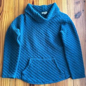 COPY - Orvis Quilted Funnel Neck Sweater Size M